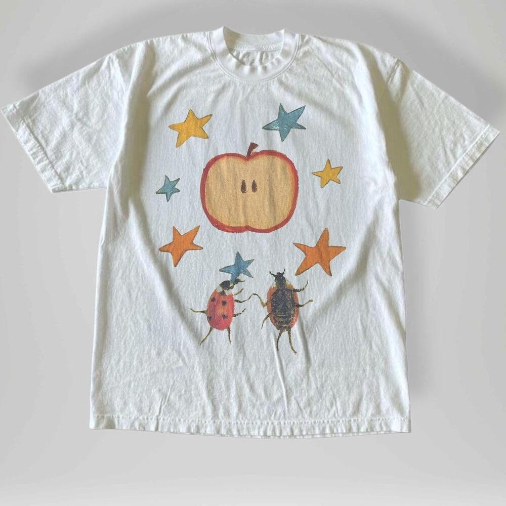 Apple Ladybug Graphic Tee
